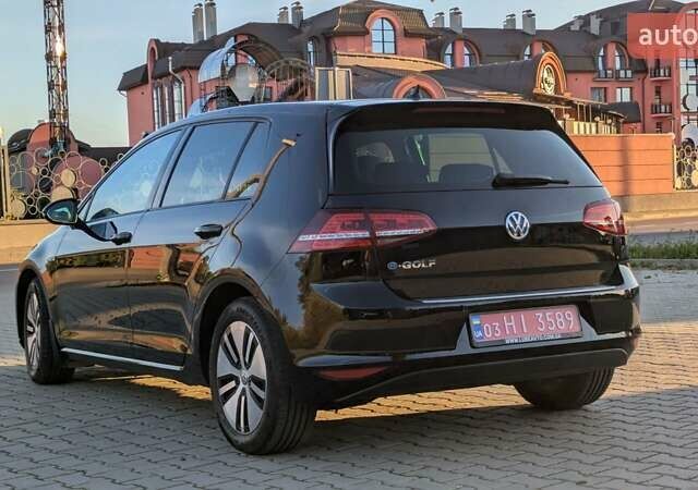 Чорний Фольксваген e-Golf, об'ємом двигуна 0 л та пробігом 120 тис. км за 8600 $, фото 12 на Automoto.ua