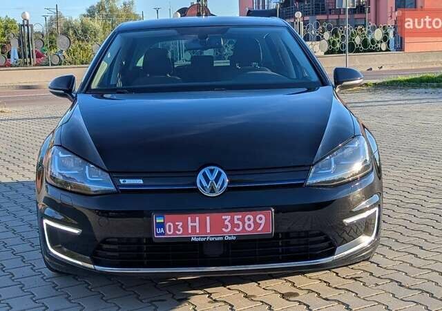 Чорний Фольксваген e-Golf, об'ємом двигуна 0 л та пробігом 120 тис. км за 8600 $, фото 21 на Automoto.ua