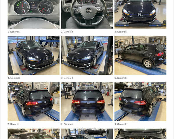 Черный Фольксваген e-Golf, объемом двигателя 0 л и пробегом 141 тыс. км за 8600 $, фото 29 на Automoto.ua