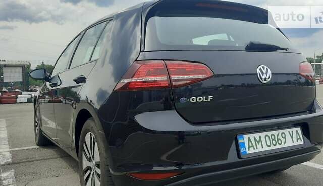 Чорний Фольксваген e-Golf, об'ємом двигуна 0 л та пробігом 66 тис. км за 12900 $, фото 8 на Automoto.ua