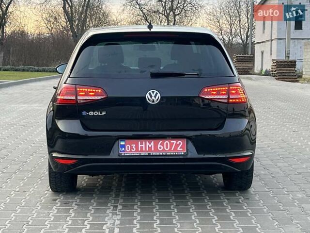 Черный Фольксваген e-Golf, объемом двигателя 0 л и пробегом 118 тыс. км за 7950 $, фото 11 на Automoto.ua