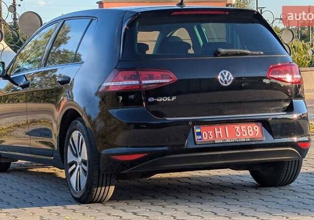 Чорний Фольксваген e-Golf, об'ємом двигуна 0 л та пробігом 120 тис. км за 8600 $, фото 4 на Automoto.ua
