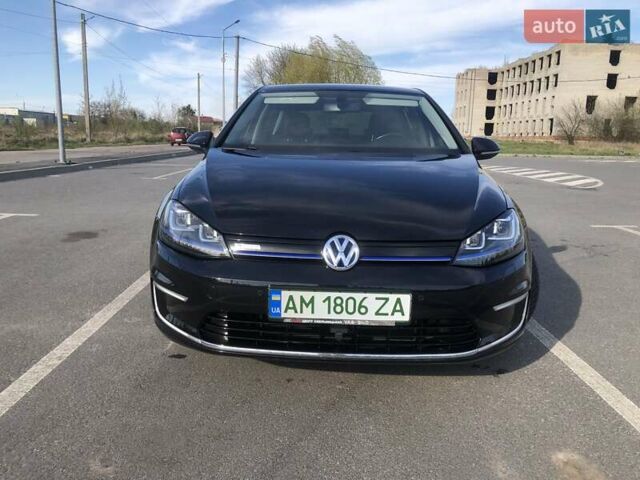 Черный Фольксваген e-Golf, объемом двигателя 0 л и пробегом 108 тыс. км за 10100 $, фото 1 на Automoto.ua