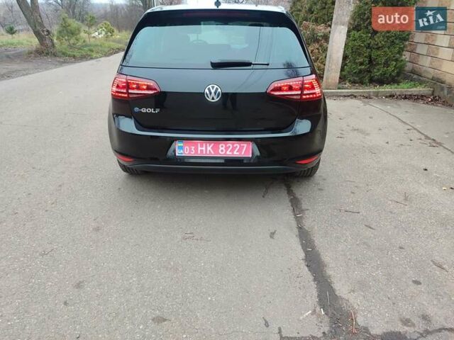 Чорний Фольксваген e-Golf, об'ємом двигуна 0 л та пробігом 190 тис. км за 8950 $, фото 6 на Automoto.ua