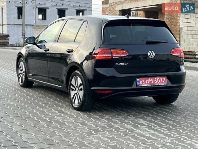 Черный Фольксваген e-Golf, объемом двигателя 0 л и пробегом 118 тыс. км за 7950 $, фото 13 на Automoto.ua