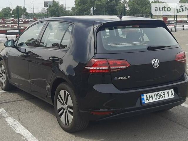 Черный Фольксваген e-Golf, объемом двигателя 0 л и пробегом 66 тыс. км за 12900 $, фото 4 на Automoto.ua