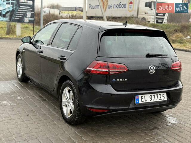 Черный Фольксваген e-Golf, объемом двигателя 0 л и пробегом 141 тыс. км за 8600 $, фото 7 на Automoto.ua