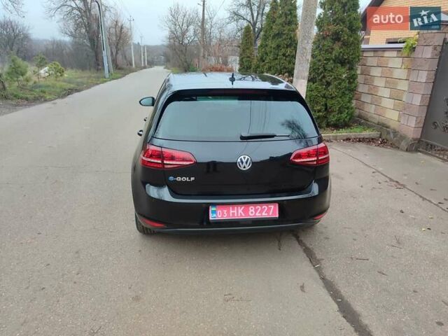 Чорний Фольксваген e-Golf, об'ємом двигуна 0 л та пробігом 190 тис. км за 8950 $, фото 3 на Automoto.ua