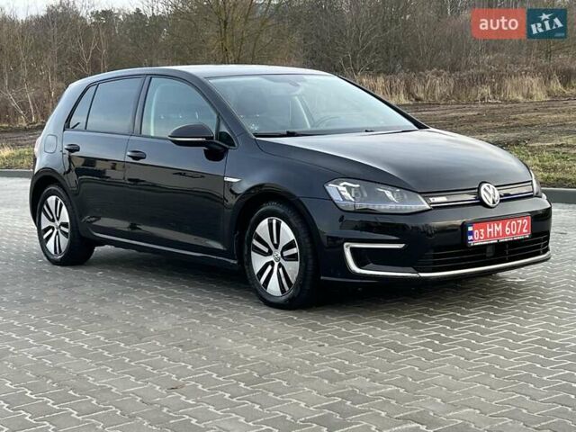 Черный Фольксваген e-Golf, объемом двигателя 0 л и пробегом 118 тыс. км за 7950 $, фото 12 на Automoto.ua