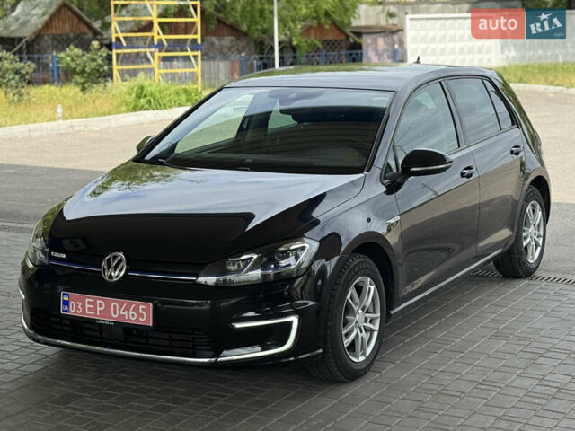 Черный Фольксваген e-Golf, объемом двигателя 0 л и пробегом 126 тыс. км за 12700 $, фото 1 на Automoto.ua