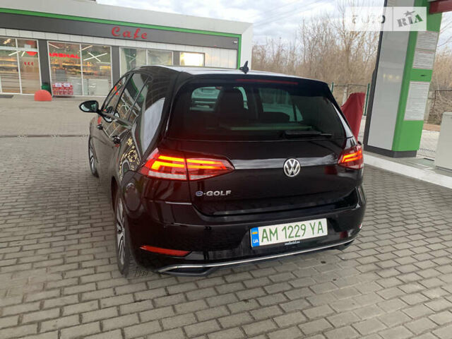 Чорний Фольксваген e-Golf, об'ємом двигуна 0 л та пробігом 185 тис. км за 14200 $, фото 7 на Automoto.ua