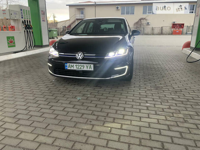 Чорний Фольксваген e-Golf, об'ємом двигуна 0 л та пробігом 185 тис. км за 14200 $, фото 1 на Automoto.ua