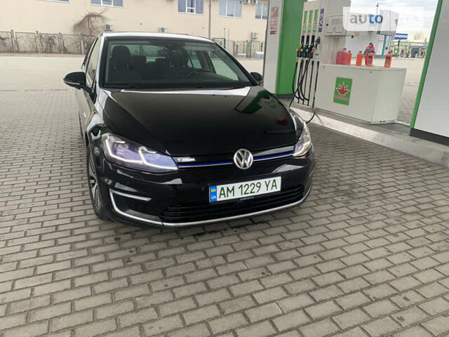 Чорний Фольксваген e-Golf, об'ємом двигуна 0 л та пробігом 185 тис. км за 14200 $, фото 10 на Automoto.ua