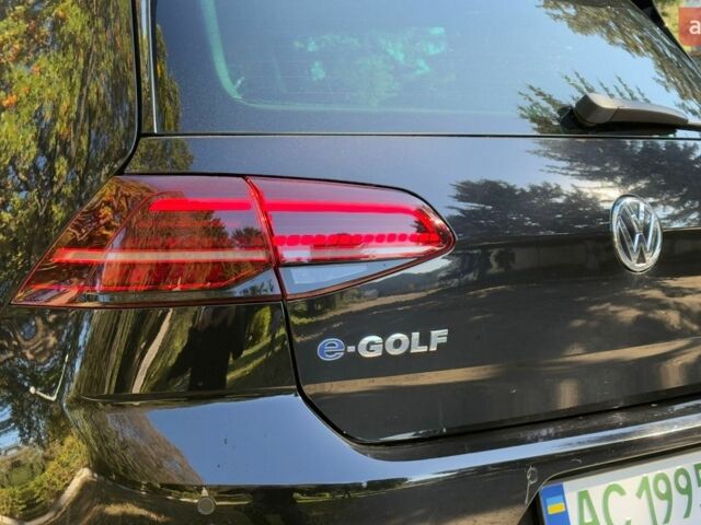 Чорний Фольксваген e-Golf, об'ємом двигуна 0 л та пробігом 160 тис. км за 13400 $, фото 13 на Automoto.ua