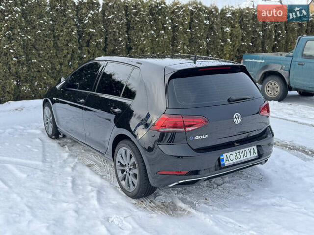 Черный Фольксваген e-Golf, объемом двигателя 0 л и пробегом 129 тыс. км за 10950 $, фото 9 на Automoto.ua