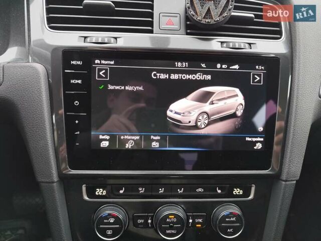Чорний Фольксваген e-Golf, об'ємом двигуна 0 л та пробігом 77 тис. км за 12900 $, фото 48 на Automoto.ua