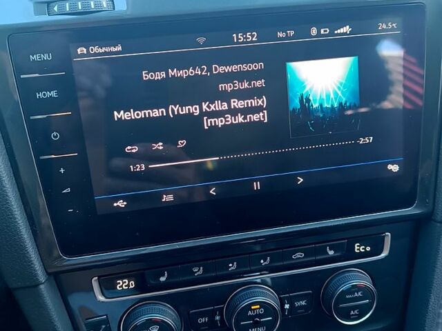 Чорний Фольксваген e-Golf, об'ємом двигуна 0 л та пробігом 137 тис. км за 13600 $, фото 7 на Automoto.ua