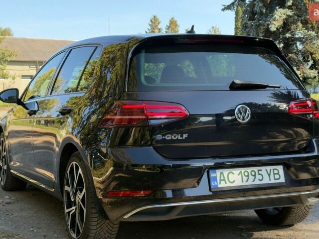 Чорний Фольксваген e-Golf, об'ємом двигуна 0 л та пробігом 160 тис. км за 13400 $, фото 14 на Automoto.ua