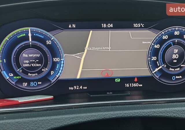 Чорний Фольксваген e-Golf, об'ємом двигуна 0 л та пробігом 162 тис. км за 13200 $, фото 12 на Automoto.ua