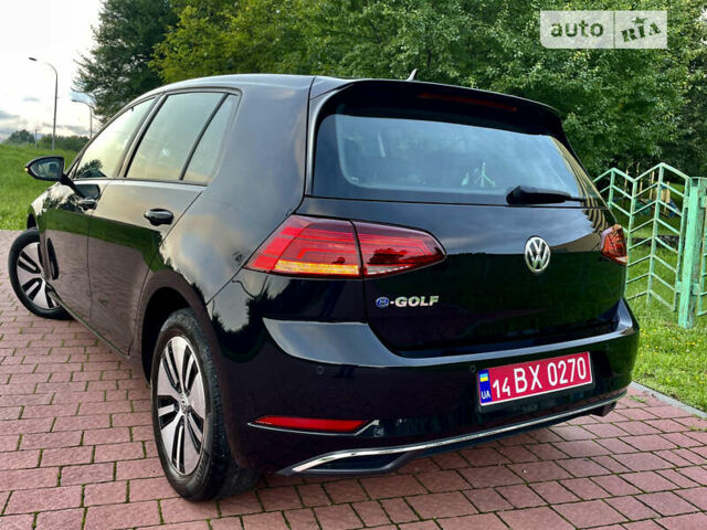 Черный Фольксваген e-Golf, объемом двигателя 0 л и пробегом 58 тыс. км за 16999 $, фото 22 на Automoto.ua