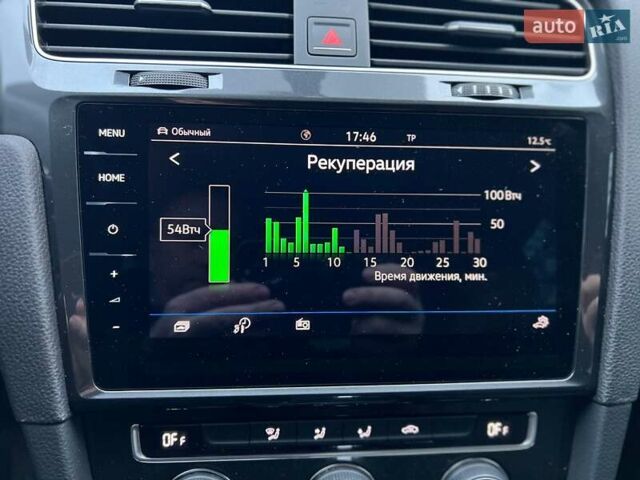 Черный Фольксваген e-Golf, объемом двигателя 0 л и пробегом 47 тыс. км за 16900 $, фото 20 на Automoto.ua