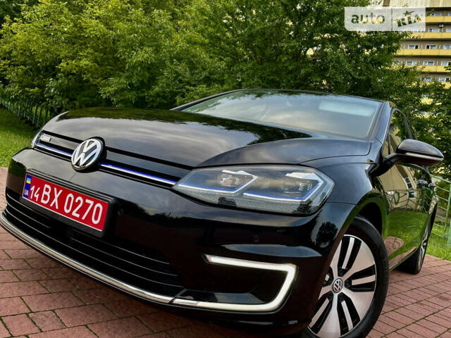 Черный Фольксваген e-Golf, объемом двигателя 0 л и пробегом 58 тыс. км за 16999 $, фото 8 на Automoto.ua