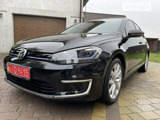 Черный Фольксваген e-Golf, объемом двигателя 0 л и пробегом 67 тыс. км за 15200 $, фото 10 на Automoto.ua