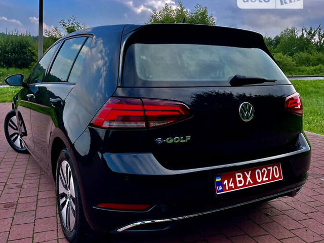 Черный Фольксваген e-Golf, объемом двигателя 0 л и пробегом 58 тыс. км за 16999 $, фото 28 на Automoto.ua