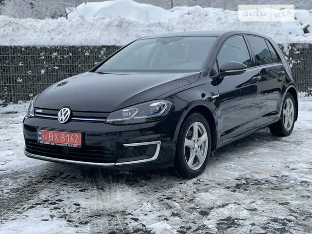 Чорний Фольксваген e-Golf, об'ємом двигуна 0 л та пробігом 72 тис. км за 16999 $, фото 12 на Automoto.ua