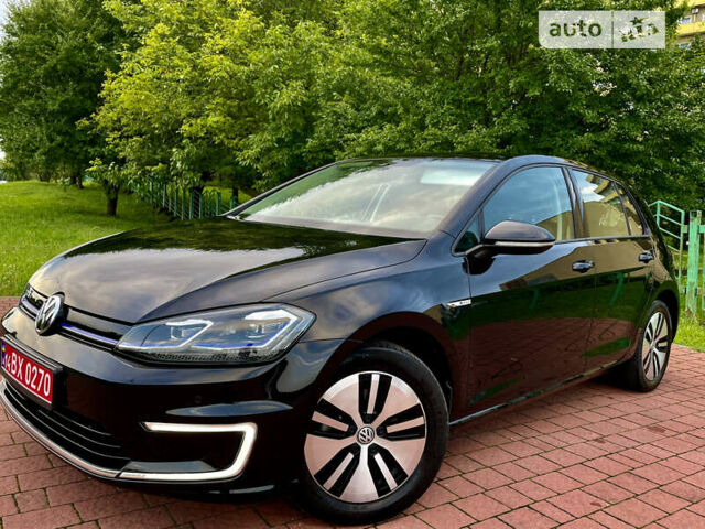 Черный Фольксваген e-Golf, объемом двигателя 0 л и пробегом 58 тыс. км за 16999 $, фото 10 на Automoto.ua