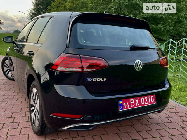 Черный Фольксваген e-Golf, объемом двигателя 0 л и пробегом 58 тыс. км за 16999 $, фото 21 на Automoto.ua