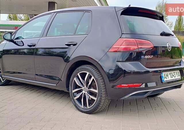 Черный Фольксваген e-Golf, объемом двигателя 0 л и пробегом 150 тыс. км за 12950 $, фото 7 на Automoto.ua