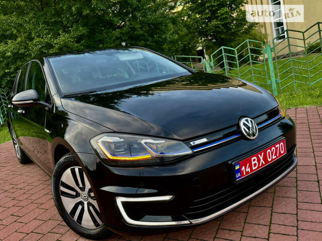 Черный Фольксваген e-Golf, объемом двигателя 0 л и пробегом 58 тыс. км за 16999 $, фото 4 на Automoto.ua