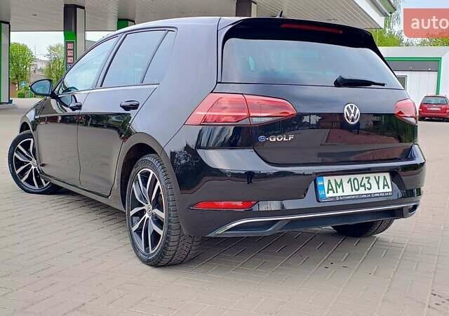 Черный Фольксваген e-Golf, объемом двигателя 0 л и пробегом 150 тыс. км за 12950 $, фото 8 на Automoto.ua