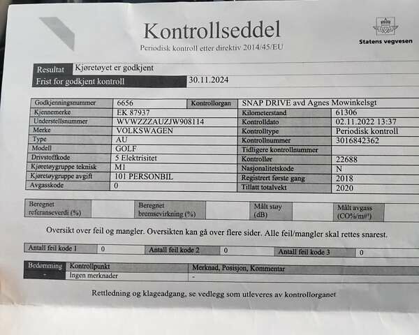 Черный Фольксваген e-Golf, объемом двигателя 0 л и пробегом 133 тыс. км за 14900 $, фото 58 на Automoto.ua