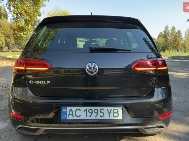 Чорний Фольксваген e-Golf, об'ємом двигуна 0 л та пробігом 160 тис. км за 12400 $, фото 15 на Automoto.ua