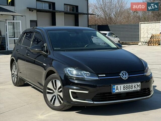 Черный Фольксваген e-Golf, объемом двигателя 0 л и пробегом 83 тыс. км за 14900 $, фото 1 на Automoto.ua