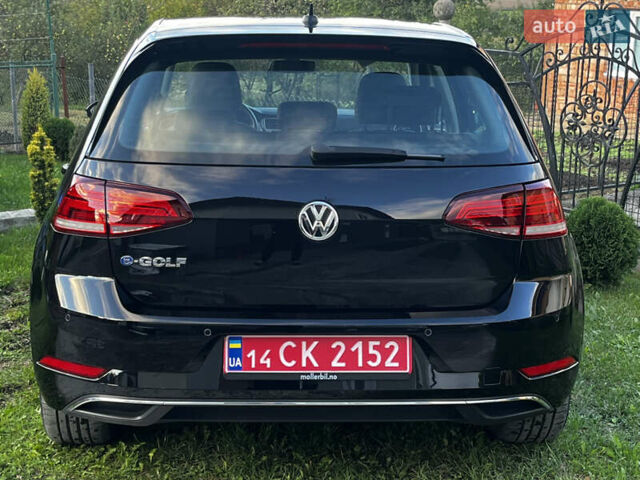 Черный Фольксваген e-Golf, объемом двигателя 0 л и пробегом 85 тыс. км за 13999 $, фото 20 на Automoto.ua