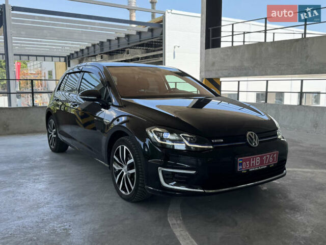 Черный Фольксваген e-Golf, объемом двигателя 0 л и пробегом 99 тыс. км за 13700 $, фото 16 на Automoto.ua