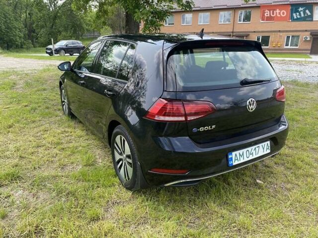 Чорний Фольксваген e-Golf, об'ємом двигуна 0 л та пробігом 62 тис. км за 15200 $, фото 5 на Automoto.ua