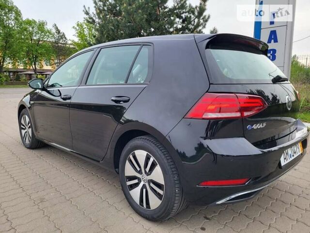 Черный Фольксваген e-Golf, объемом двигателя 0 л и пробегом 56 тыс. км за 14950 $, фото 4 на Automoto.ua