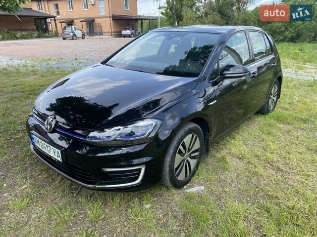 Чорний Фольксваген e-Golf, об'ємом двигуна 0 л та пробігом 62 тис. км за 15200 $, фото 2 на Automoto.ua