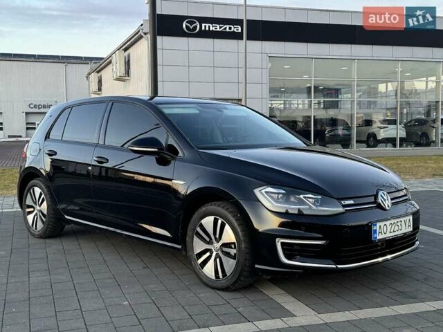 Черный Фольксваген e-Golf, объемом двигателя 0 л и пробегом 80 тыс. км за 13500 $, фото 1 на Automoto.ua