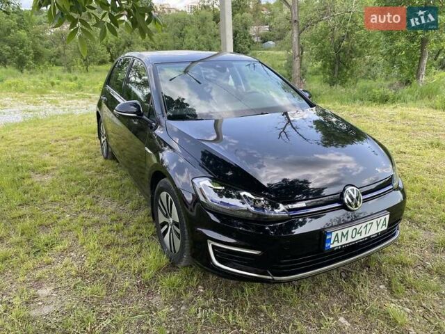 Чорний Фольксваген e-Golf, об'ємом двигуна 0 л та пробігом 62 тис. км за 15200 $, фото 3 на Automoto.ua