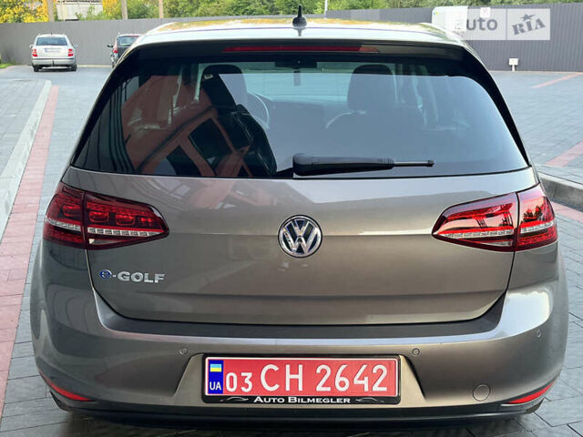 Коричневий Фольксваген e-Golf, об'ємом двигуна 0 л та пробігом 129 тис. км за 13333 $, фото 19 на Automoto.ua