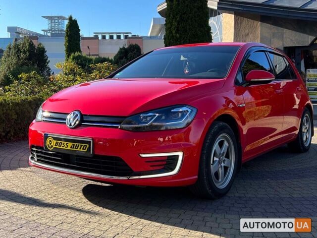 Красный Фольксваген e-Golf, объемом двигателя 36 л и пробегом 89 тыс. км за 14500 $, фото 2 на Automoto.ua