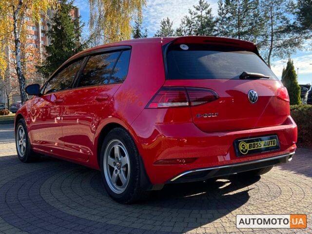 Красный Фольксваген e-Golf, объемом двигателя 36 л и пробегом 89 тыс. км за 14500 $, фото 4 на Automoto.ua