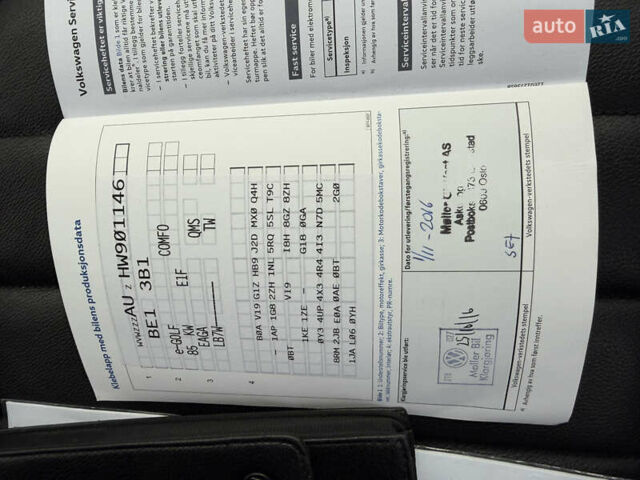 Фольксваген e-Golf, объемом двигателя 0 л и пробегом 92 тыс. км за 9450 $, фото 104 на Automoto.ua