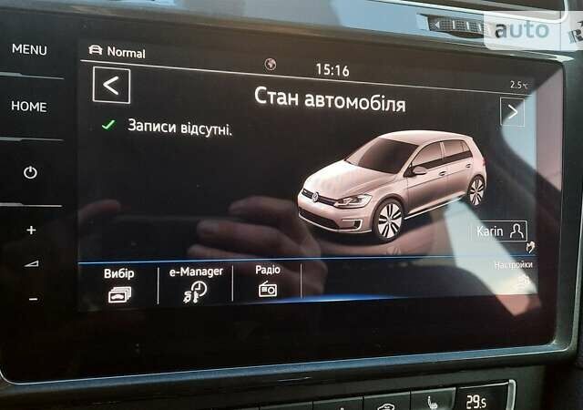 Фольксваген e-Golf, объемом двигателя 0 л и пробегом 26 тыс. км за 15698 $, фото 78 на Automoto.ua