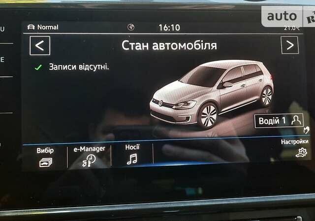 Фольксваген e-Golf, об'ємом двигуна 0 л та пробігом 13 тис. км за 17198 $, фото 108 на Automoto.ua